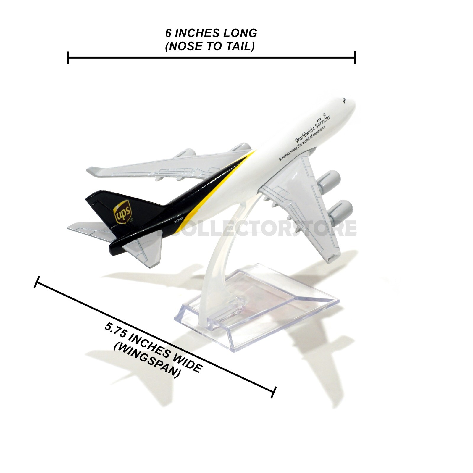 UPS airplane model toy diecast Jet Boeing 747 Cargo plane