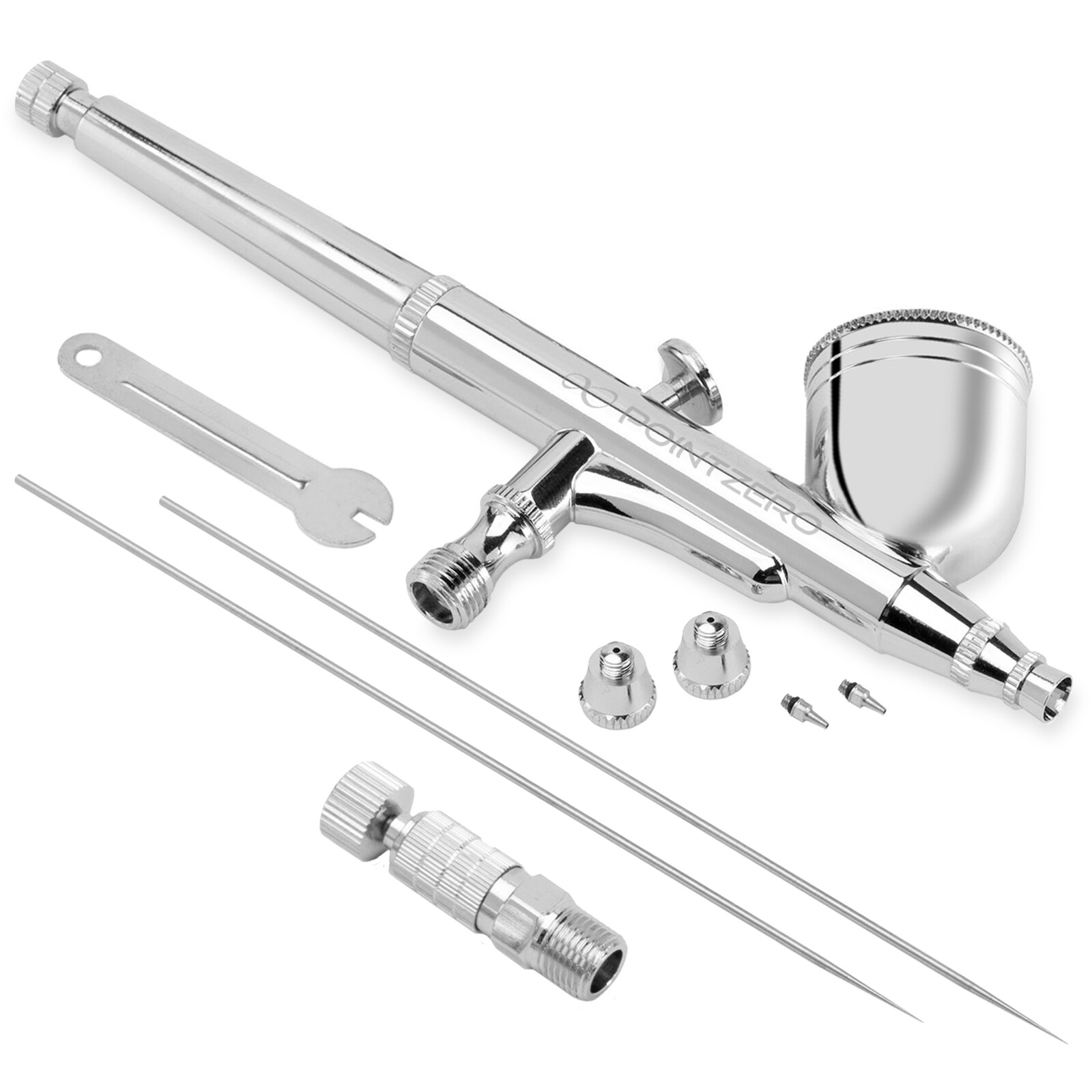 Dual Action Airbrush Kit with 3 Tips