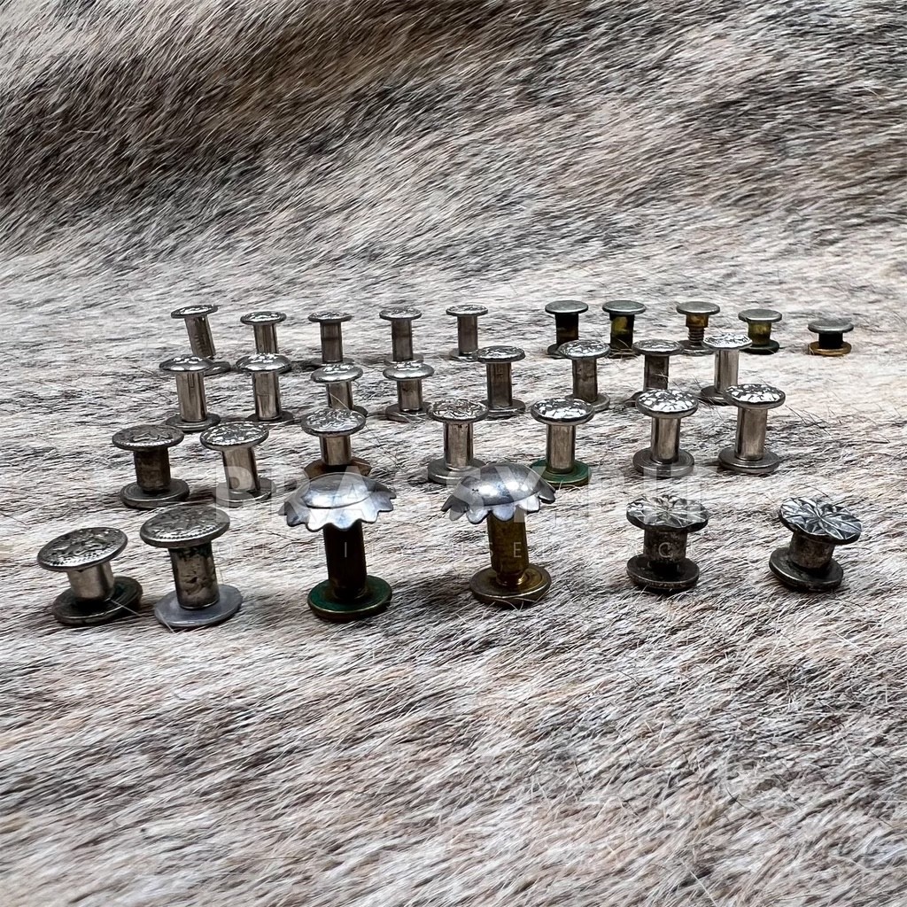 Vintage Engraved Chicago Screw Bundle