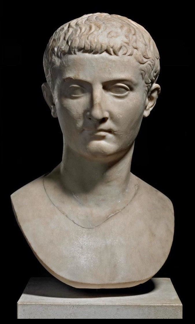 Emperor Tiberius Provincial Roman Coin 14AD-37AD Bull 28mm As Scarce Type