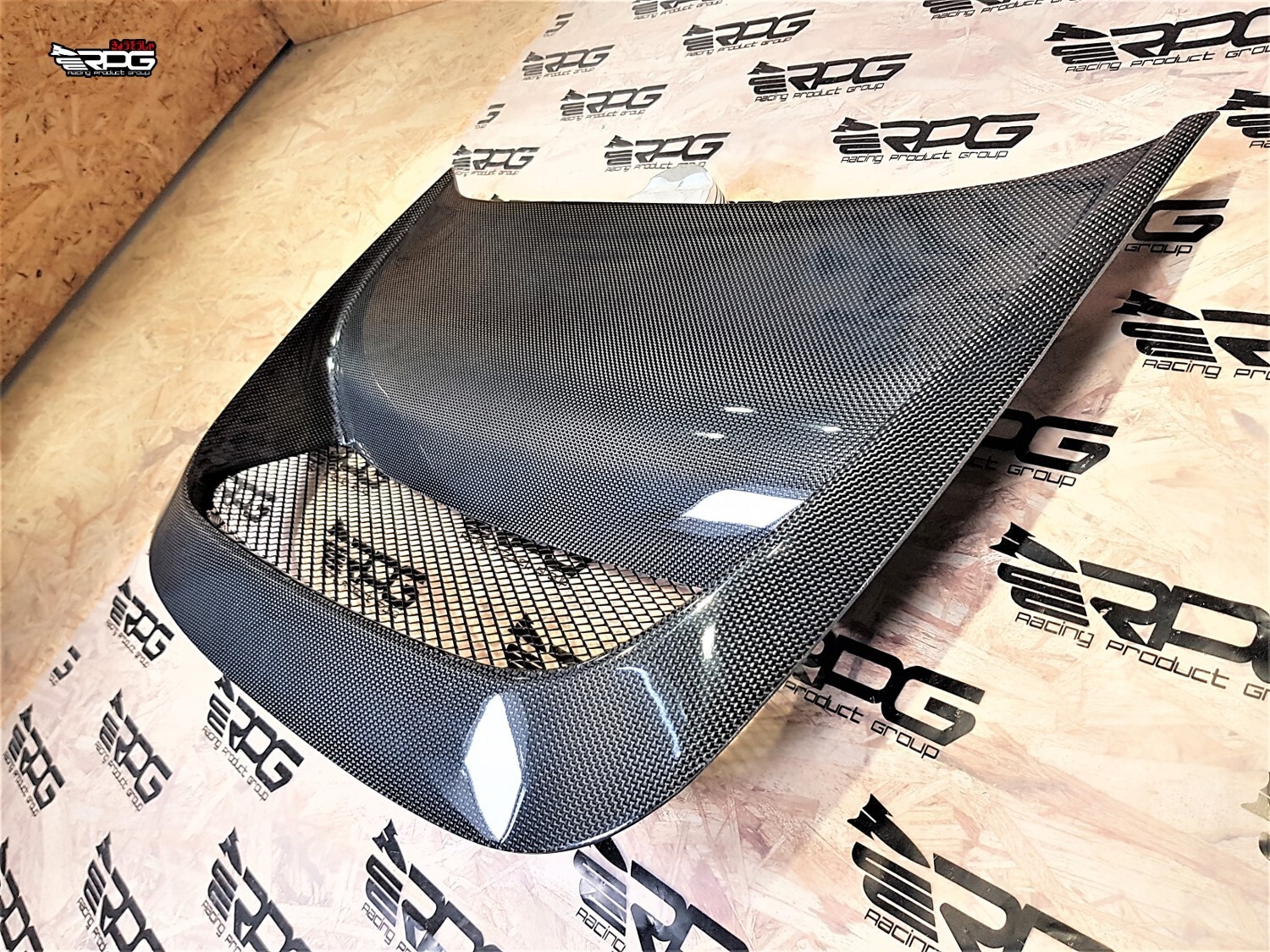 RPG Carbon GTA Heat Extractor Hood Vent Scoop For Honda Civic Accord CRX NSX R