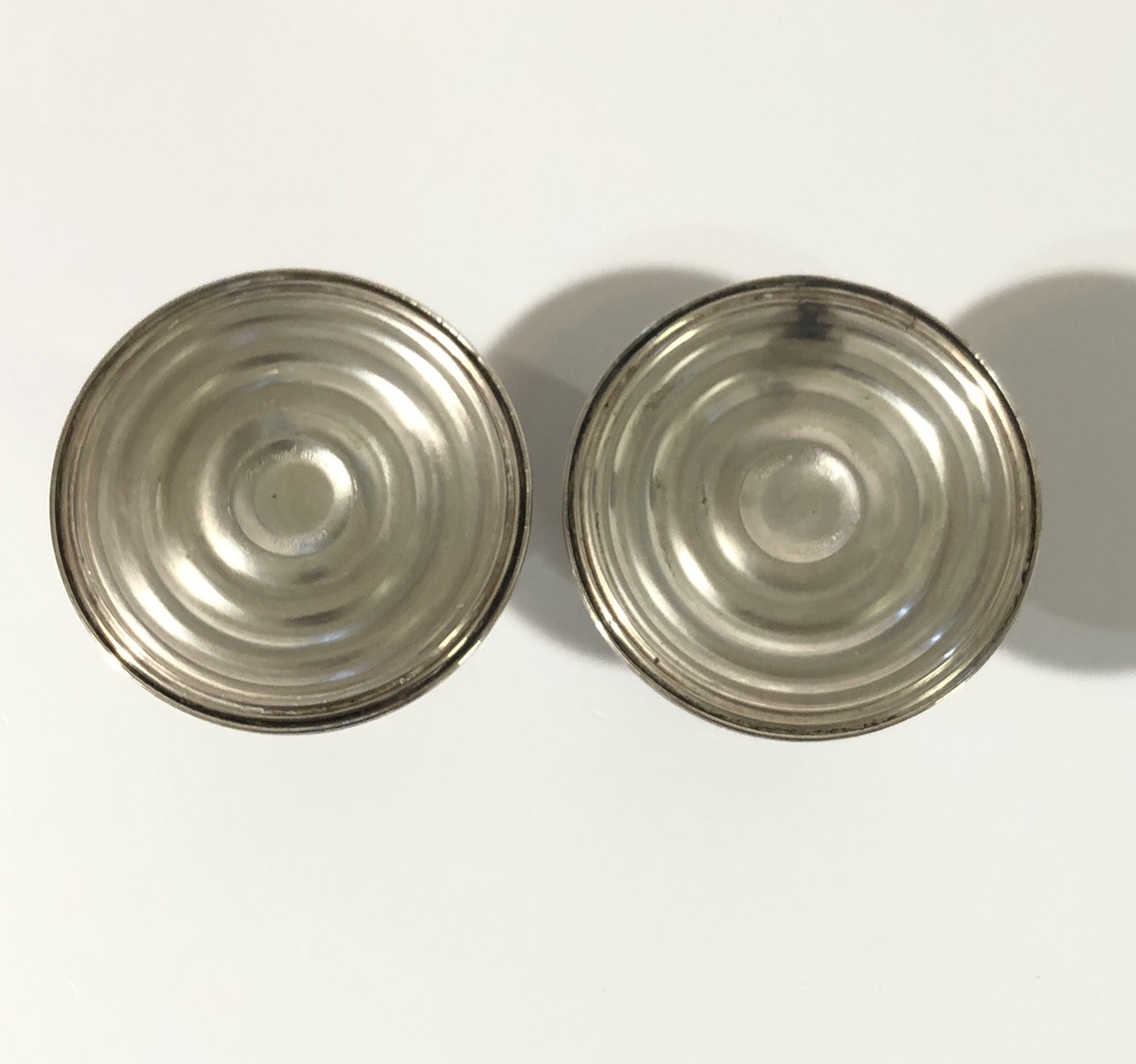 Vintage 3.5” Raimond Sterling Silver Weighted Candle Holders 408 grams NICE