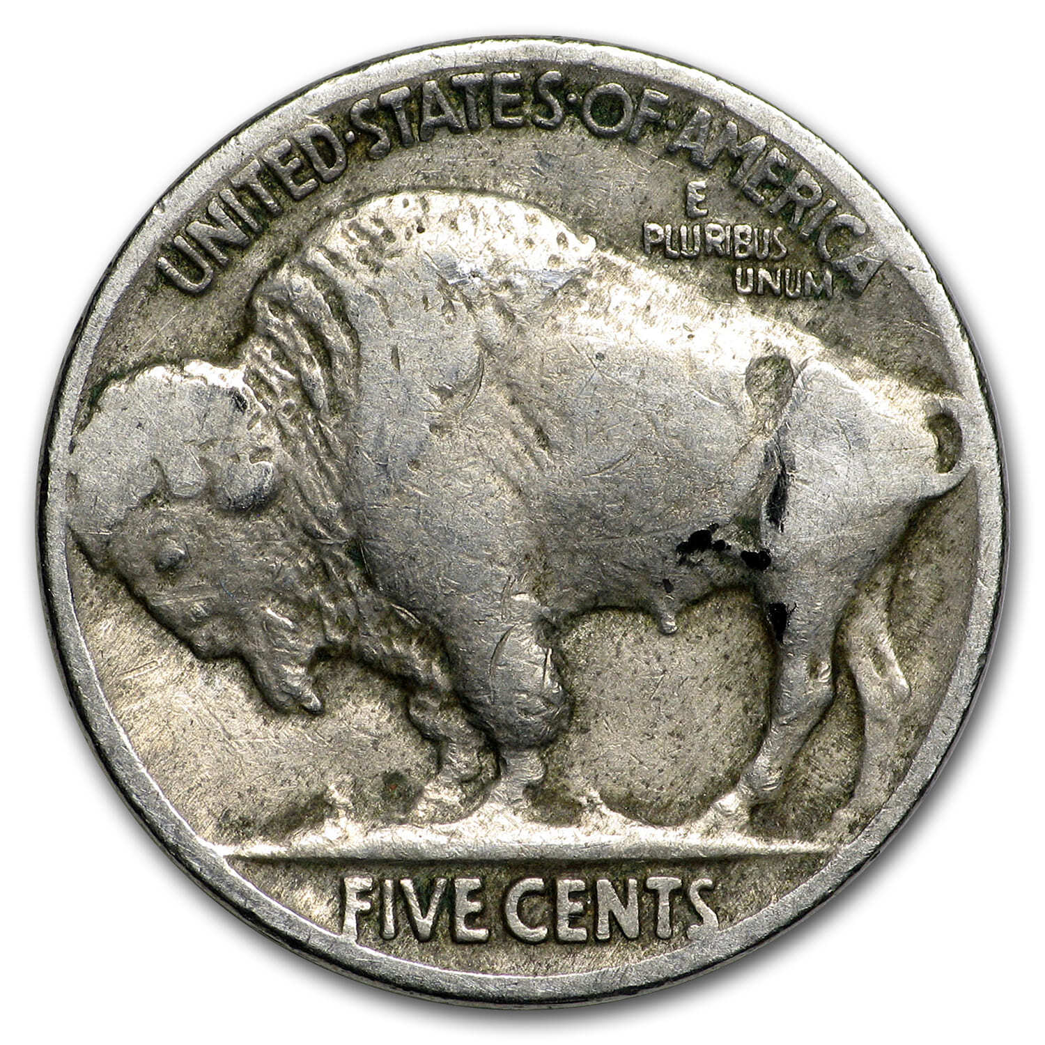 1913-1938 Buffalo Nickels $1.00 Face Value 20-Coins (Full Dates) - SKU#167930