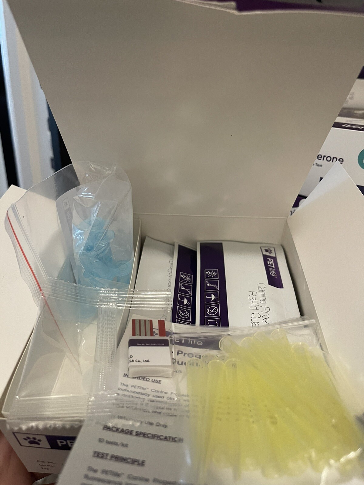 Wondfo Vet Canine Progesterone Test Kit