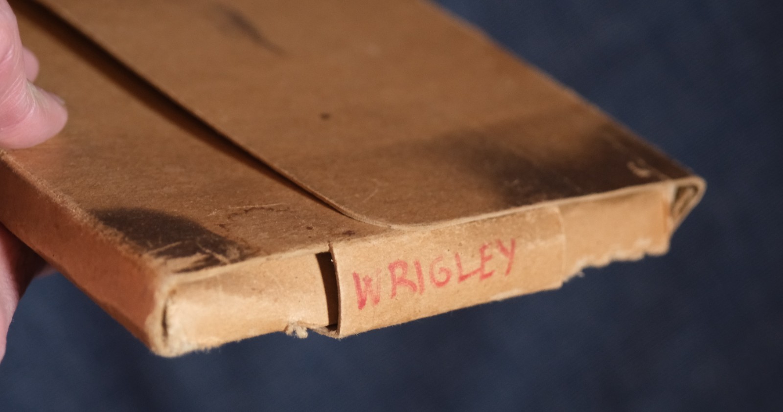 Vtg 1940's Otis Shepard Western Wrigley's Juicy Fruit Gum Lithograph Sign B-1048