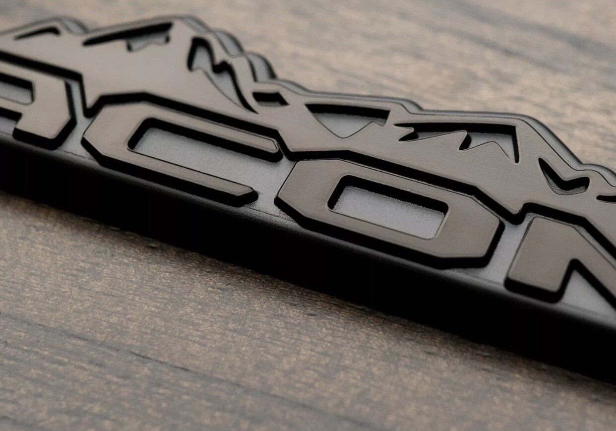 Fits Toyota-Tacoma-Custom-License-Plate-Frame-TRD-Offroad-Tacoma-BLACKOUT-taco