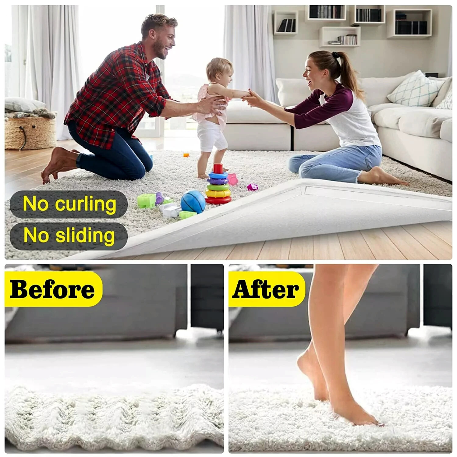 ALIEN NANO TAPE Double Sided Removable Mounting Adhesive Traceless Gel No Screws