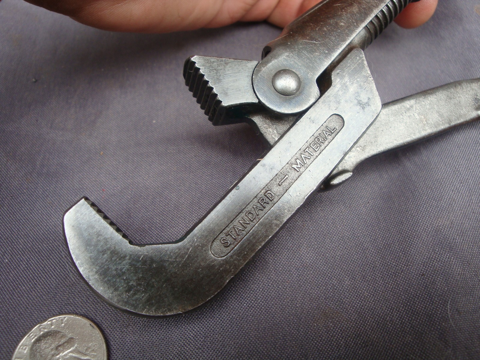 Vintage Gedore Germany No.175 Swedish Pipe Spanner Wrench