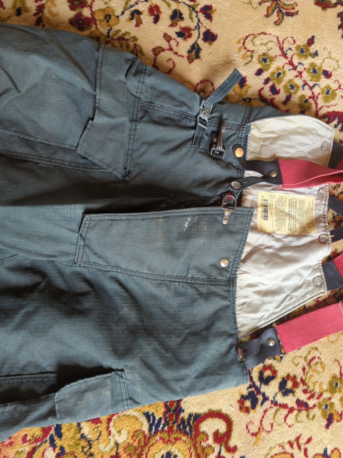 Retired Firefighter Gear Turnout Pants FIRE USED Size 40 X 28 See Pics