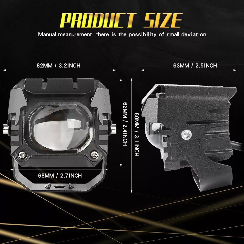 14" LED Light Bar + 3" Pods + Mount Bracket Kit For Can-Am Maverick X3 2016-2023