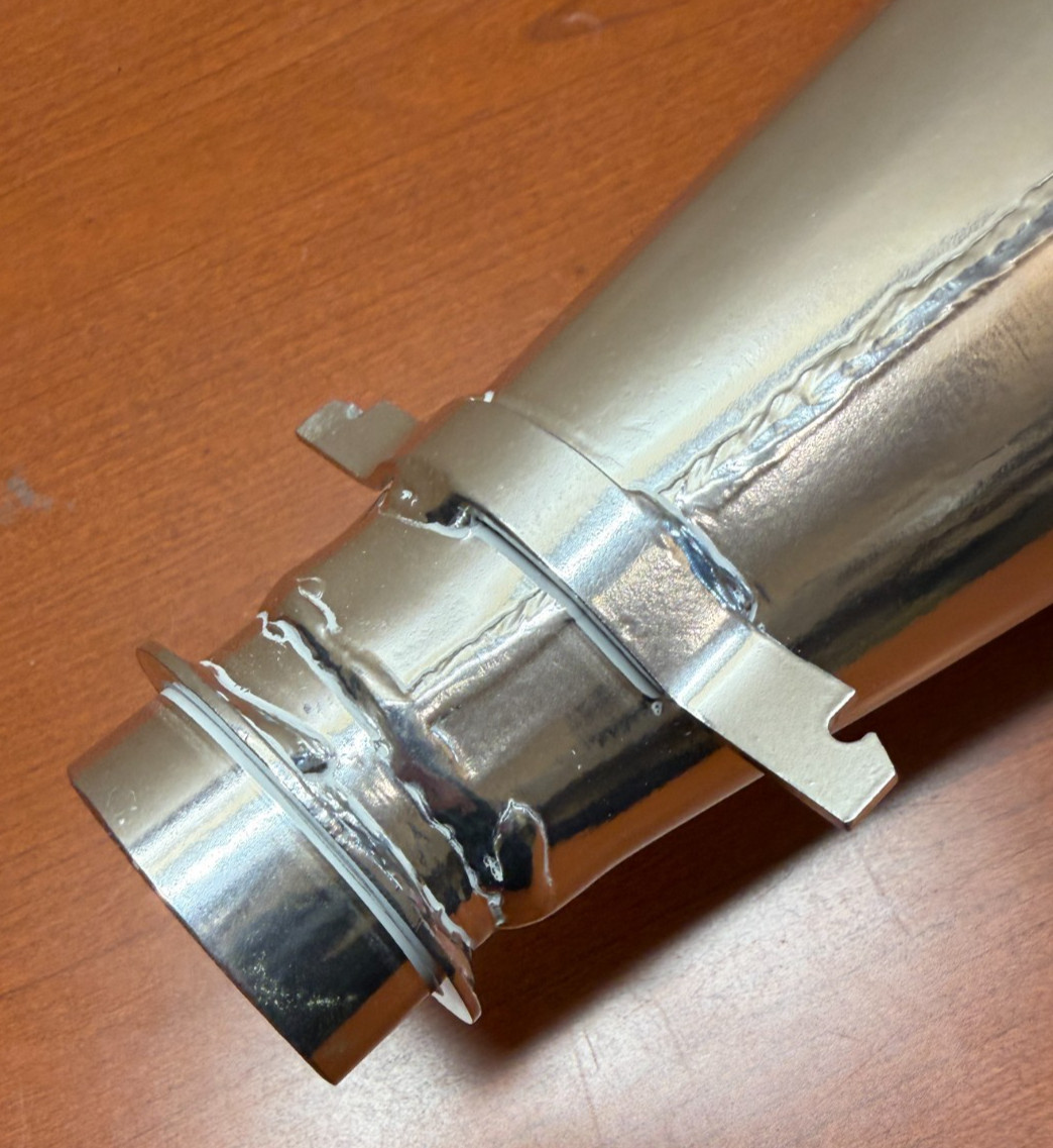 STRAIGHT LINE SINGLE PIPE EXHAUST SYSTEM SKIDOO RENEGADE 11-18 MX-Z 10-16