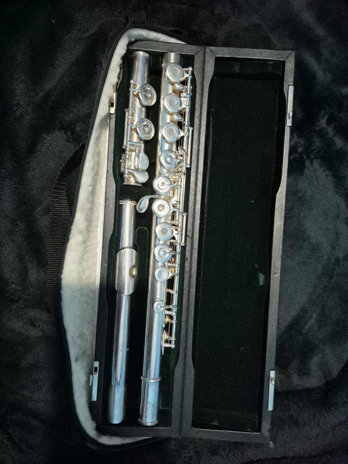 Silver Pearl Quantz Flute PF 665