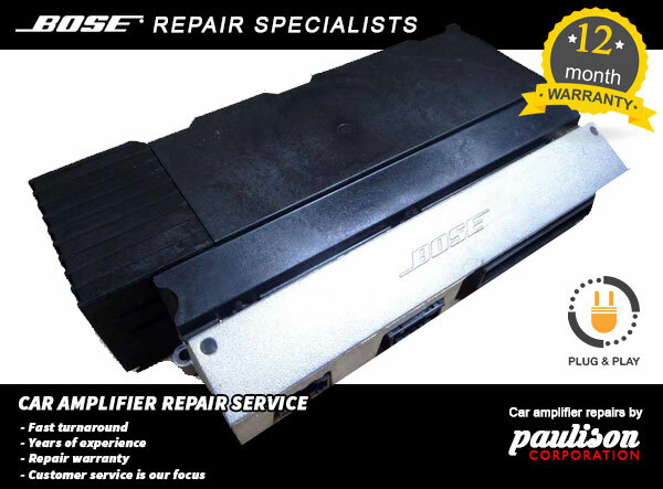 AUDI Q7 A8 A6 TT BOSE AMPLIFIER REPAIR SERVICE 12 MONTHS