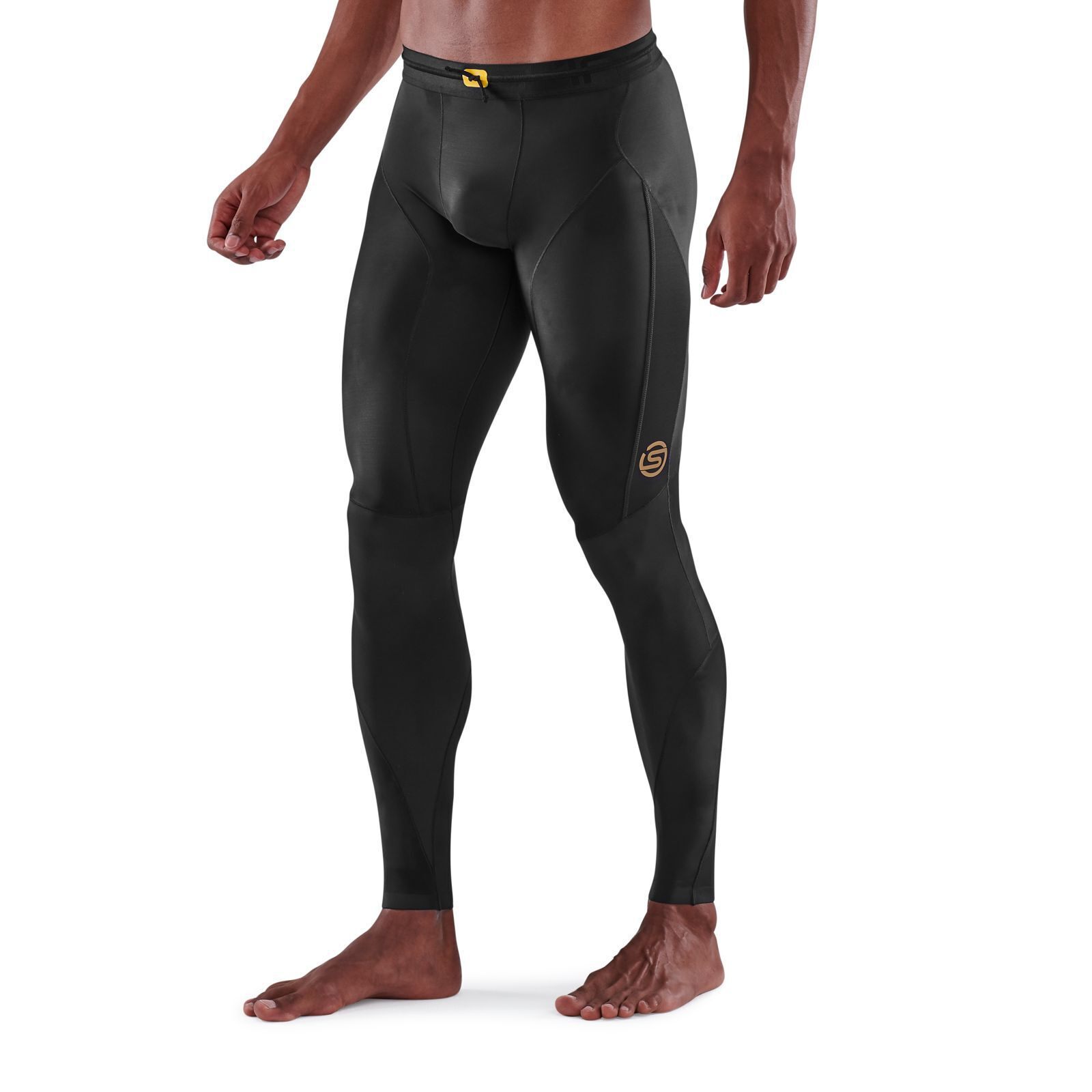 CLEARANCE!! Skins Series-5 Mens Compression Long Tights (Black)