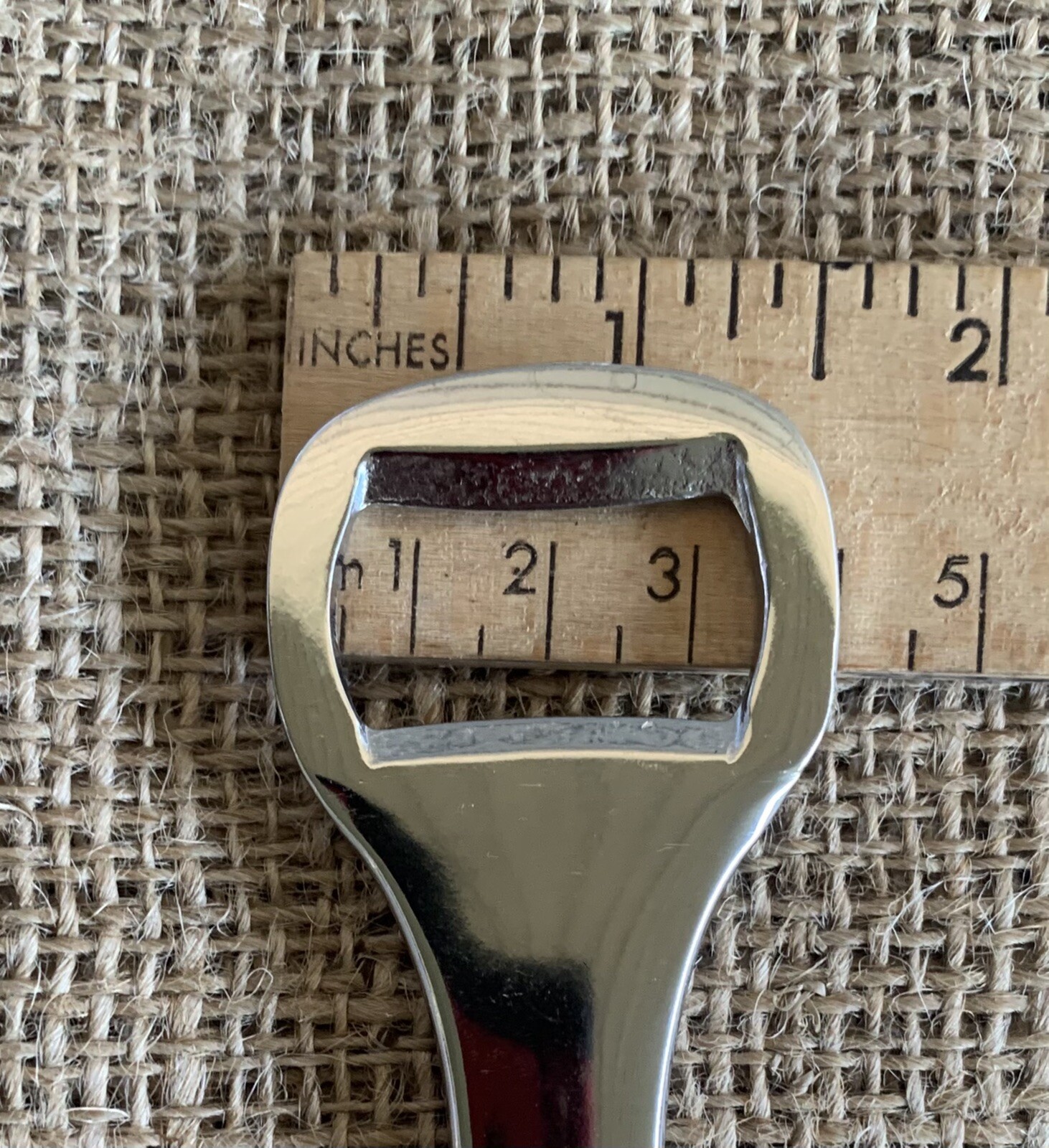 Wrench Bottle Opener Mechanic Beer Soda Caps Beverage Bar Steel 5/8 Box End Tool