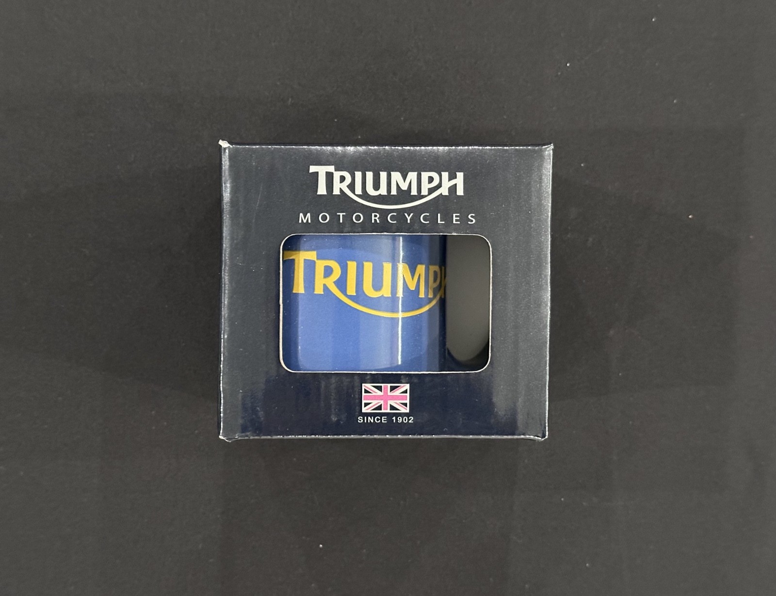 Lot of 2 Triumph Motorcycle Coffee Cups (NIB)