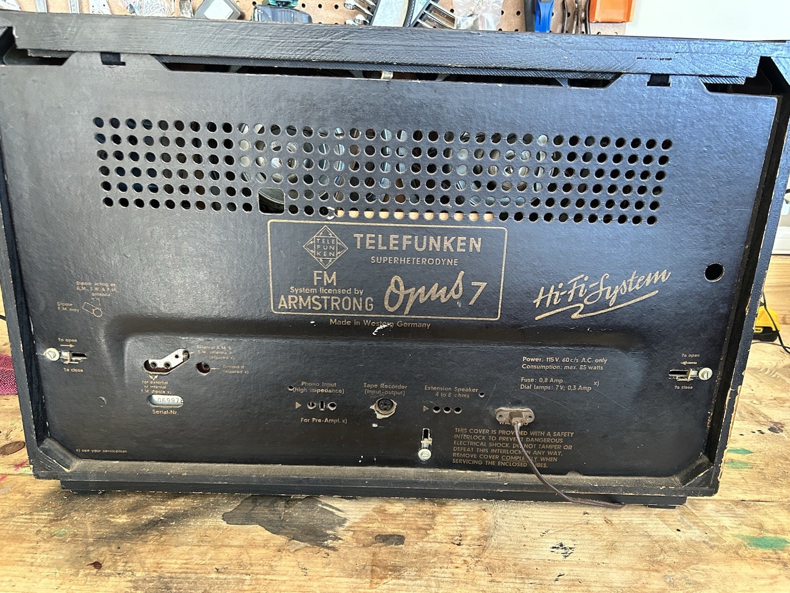 Telefunken Opus 7 Radio