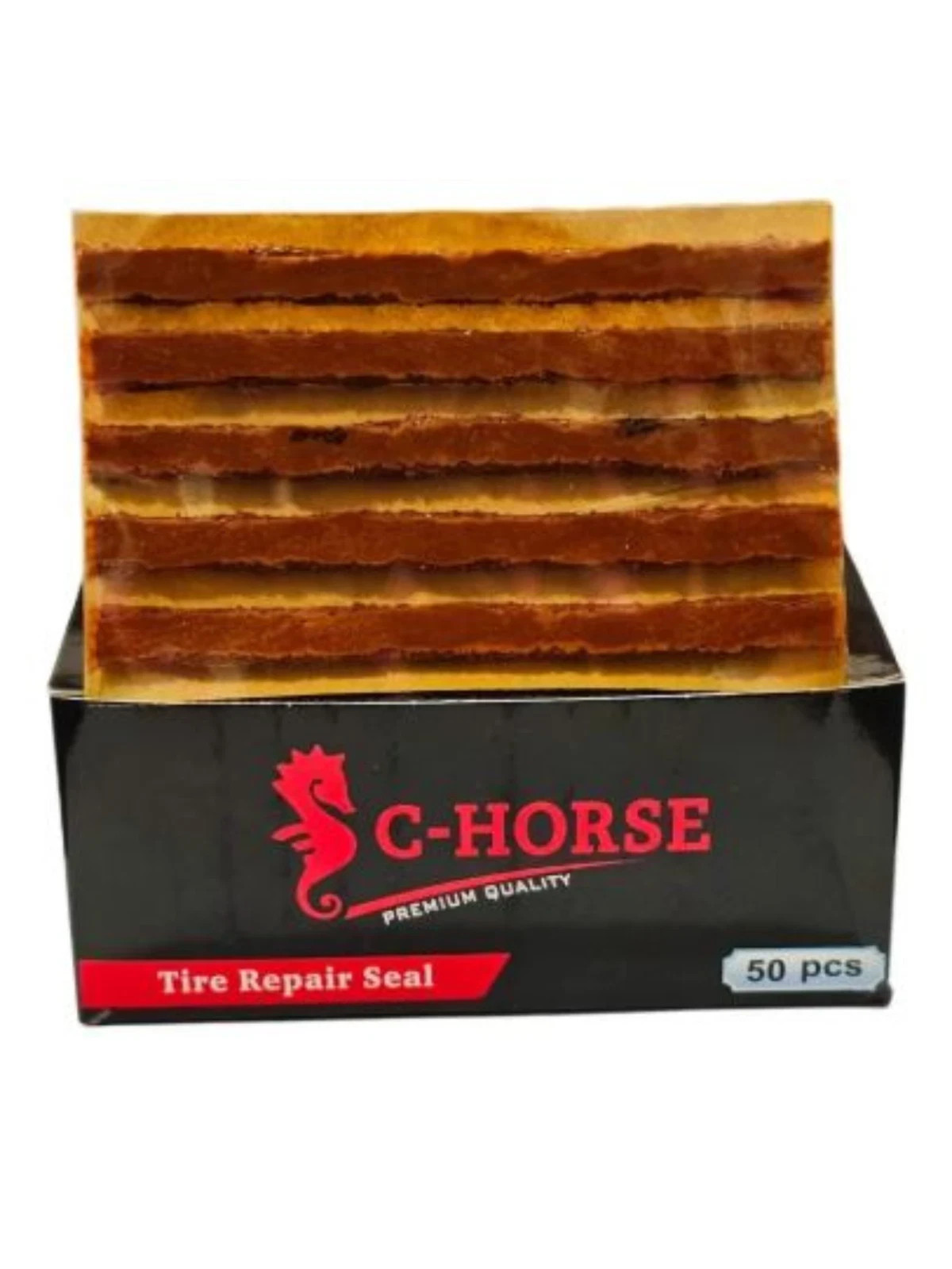 Box of 50 plugs. Self Vulcanizing Tubeless Tire Repair Brown Plugs 4"