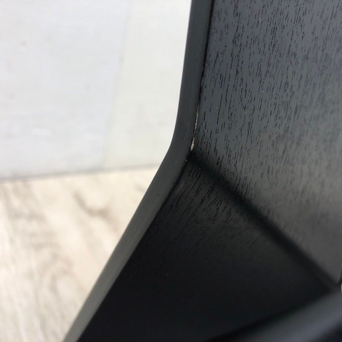 Tendo Mokko Japanese Zaisu Floor Chairs T-5812MR BX Black Set of 2 Stackable