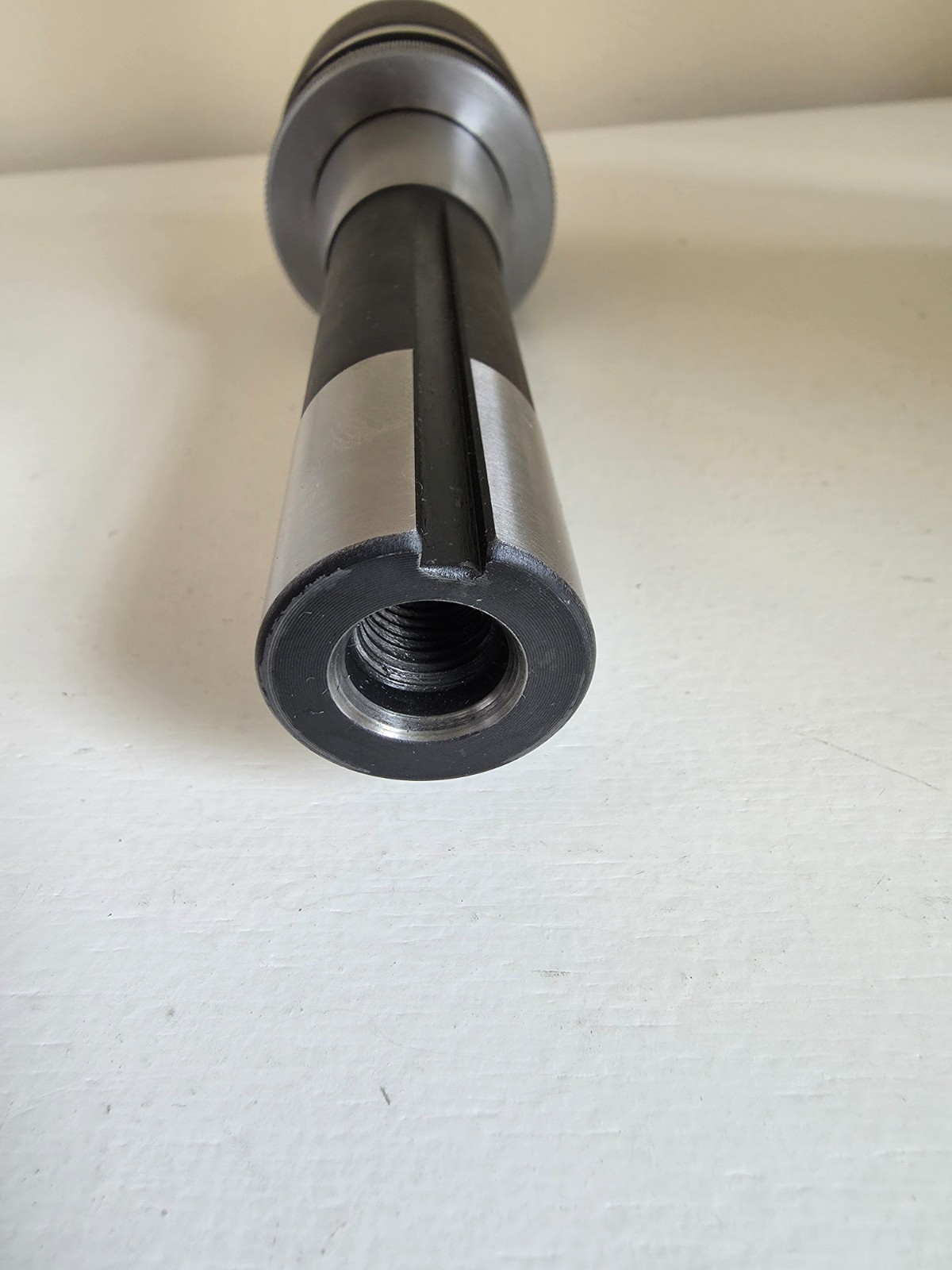 Albrecht Keyless Drill Chuck No. 73040, 1/32" - 1/2" with R8 Shank, Germany.