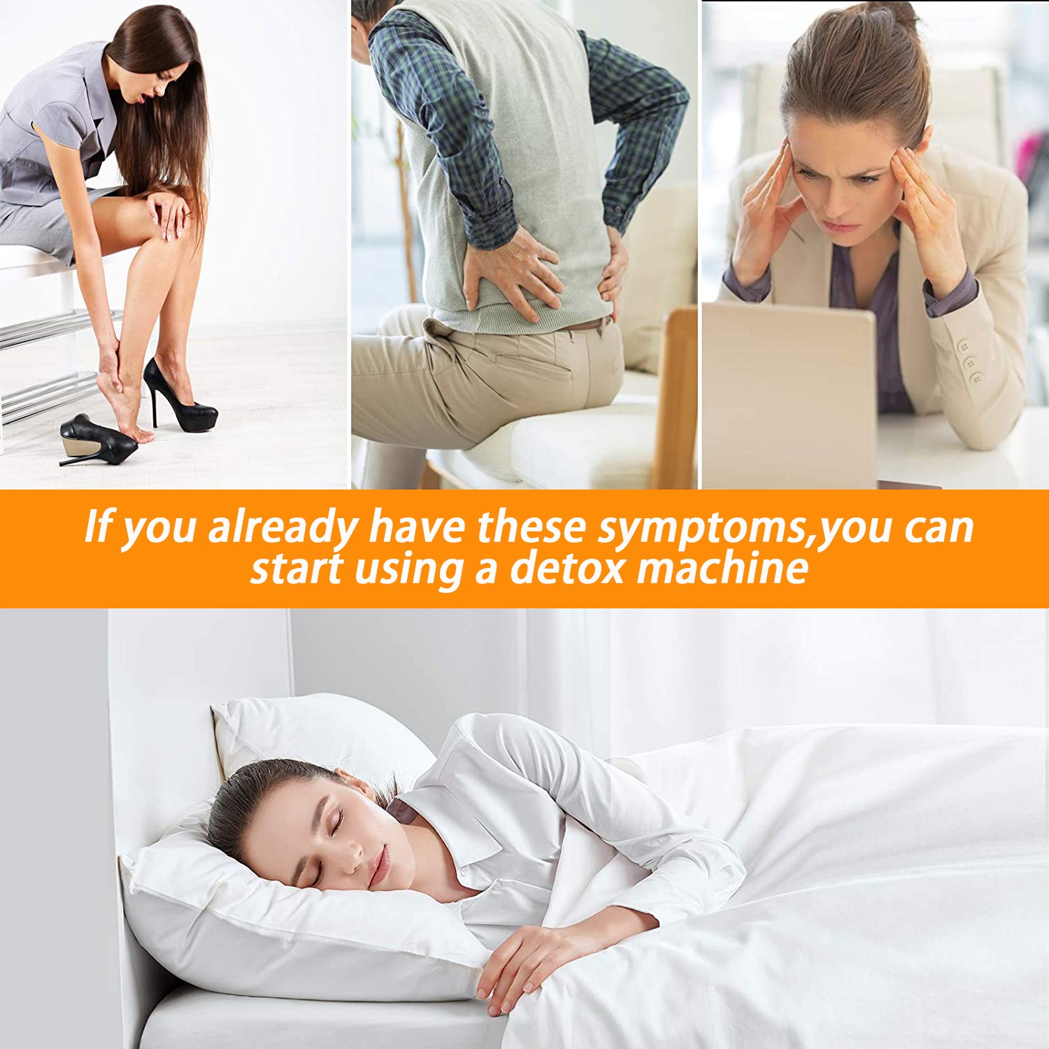 Ionic Foot Bath Detox Spa Machine, Lcd Display With 8 Detox Modes. Fast Shipping