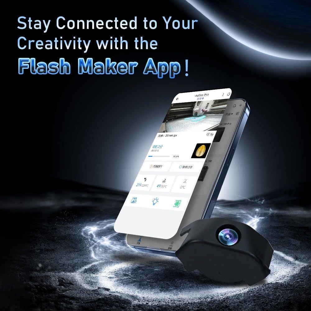 FLASHFORGE 3D Printer Parts Replacement Camera Kit for Adventurer 5M / Pro