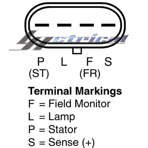 HIGH OUTPUT 300 AMP RED ALTERNATOR 6 PHASE HAIRPIN FOR CHEVY GMC CADILLAC TRUCK