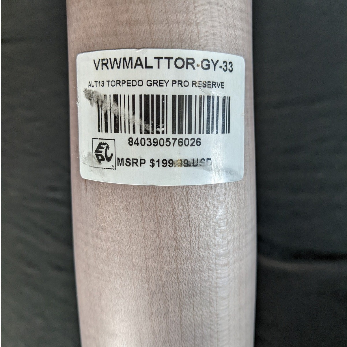 Victus ALT13 Torpedo Pro Reserve Wood Bat 33"