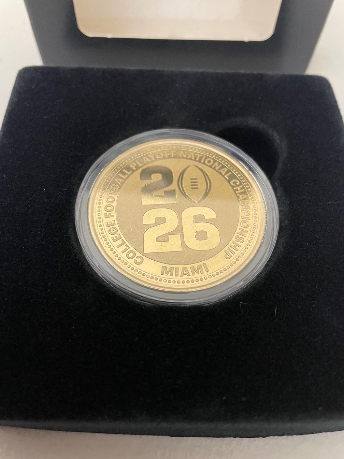 2 Pack Coin Combo from the 2026 CFP College Football National Championship Miami