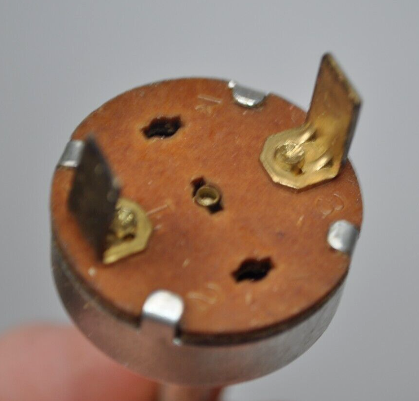 NOS Vintage Ark-Les ArcLes Rotary Power On/Off Switch 4A 125VAC / 2A 250VAC