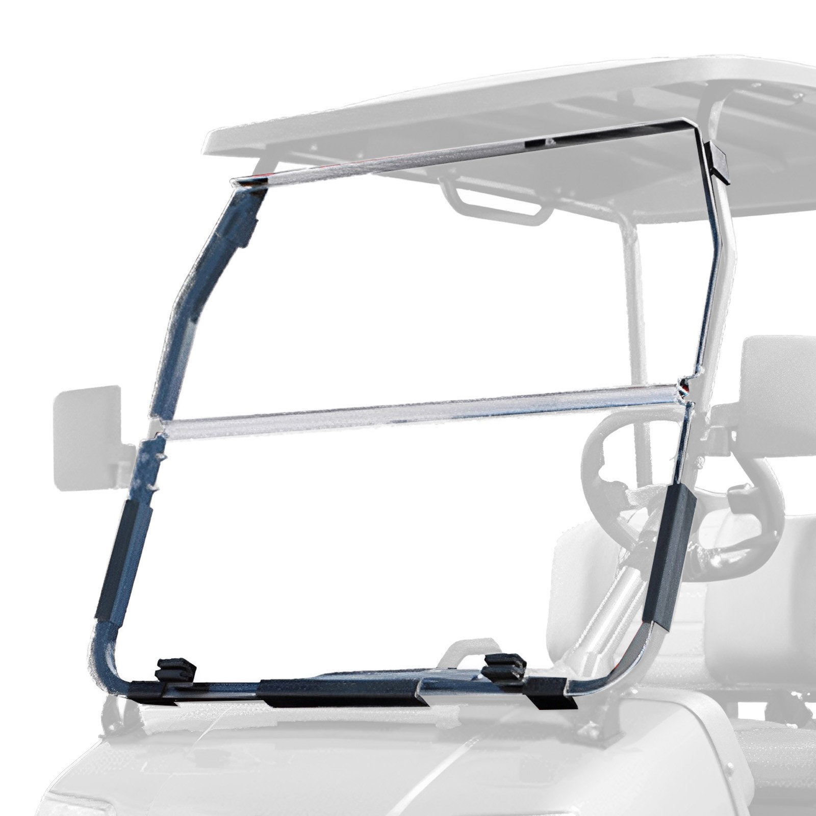 Golf Cart Windshield Clear Windscreen For 2016-Up Evolution Classic Forester