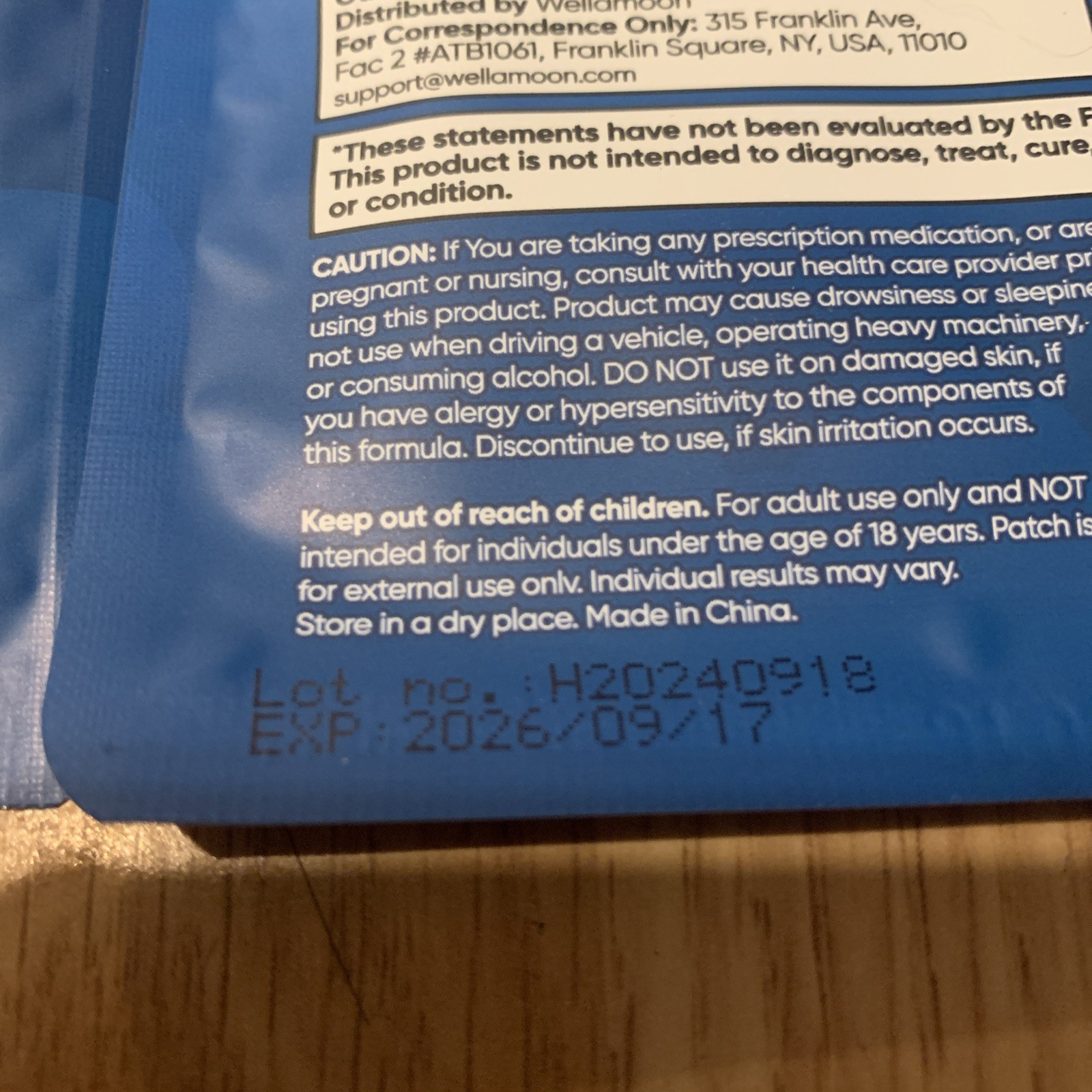 Wellamoon Sleep Support Patches 28 Patches Per Pk 2 Packs a total of 56 patches