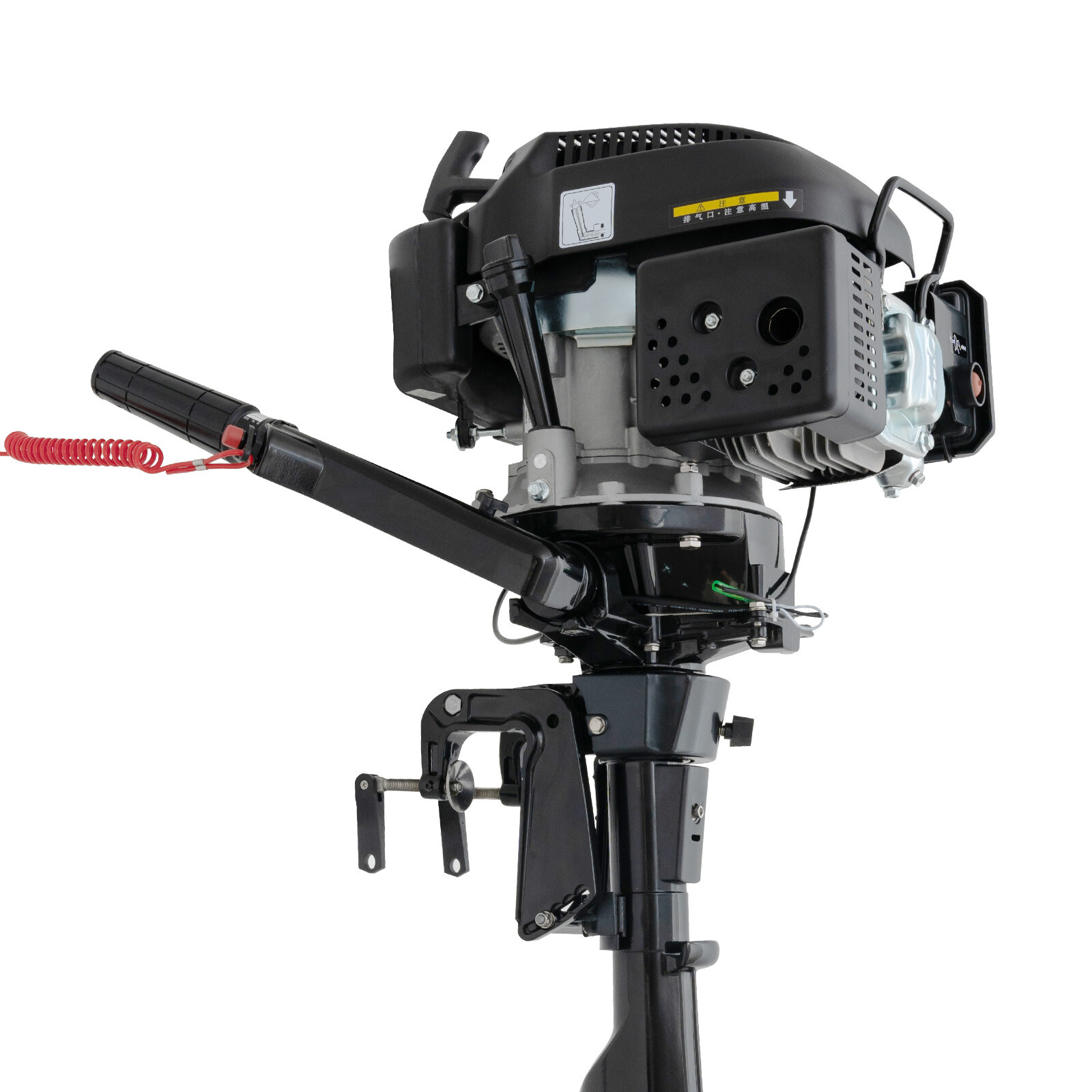 HANGKAI 6HP 4 Stroke Heavy Duty Outboard Motor Boat Engine Air Cooling System