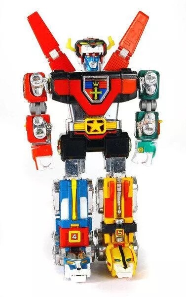 Lionbot 1980 Chogokin Die-cast Metal 5-in-1 Golion Robot Set (Taiwan Version)