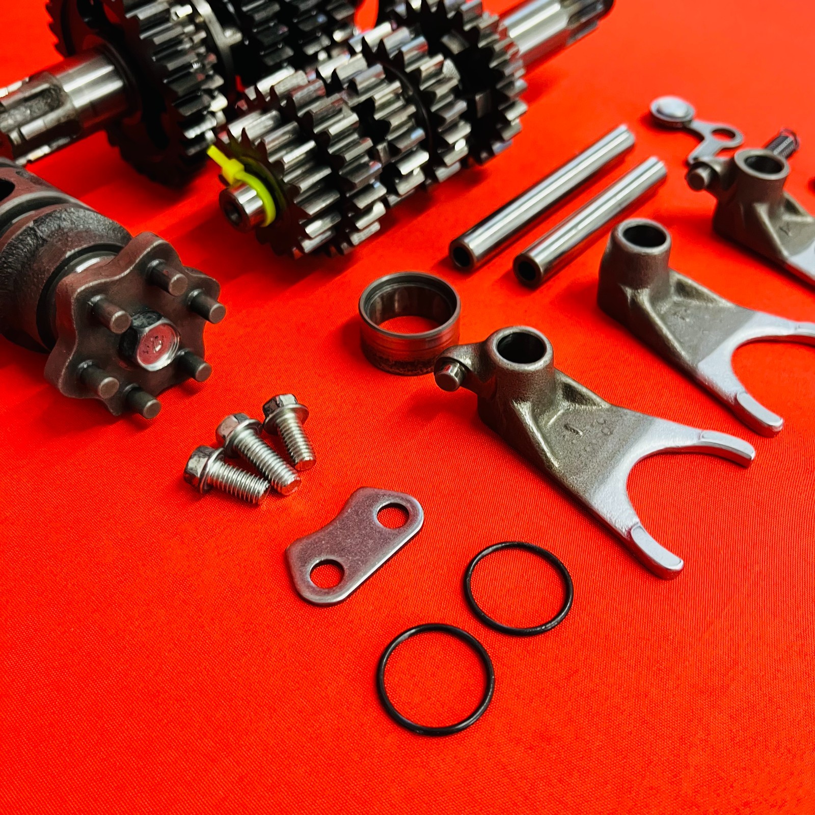 KX85 TRANSMISSION COMPLETE GEAR BOX GENUINE OEM KAWASAKI KX 85 100 (2001-2022)