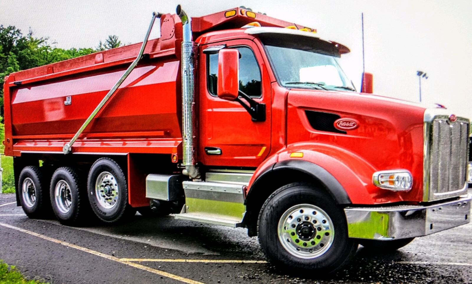 5-Spring Aluminum Dump Truck Flip Tarp Kit ** WITH TARP ** Up To 28' Bed