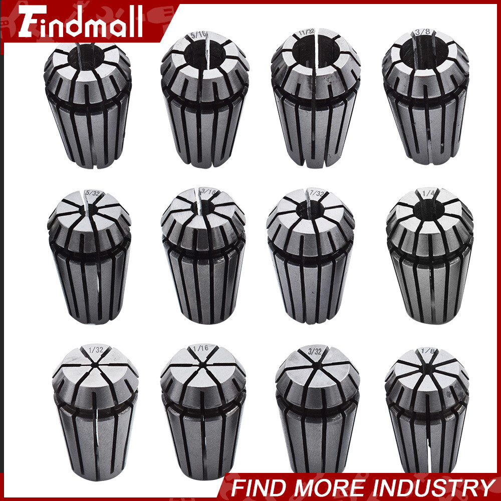 ER11/ER16/ER20/ER25/ER32/ER40 Spring Collet Set For CNC Milling Lathe Machine