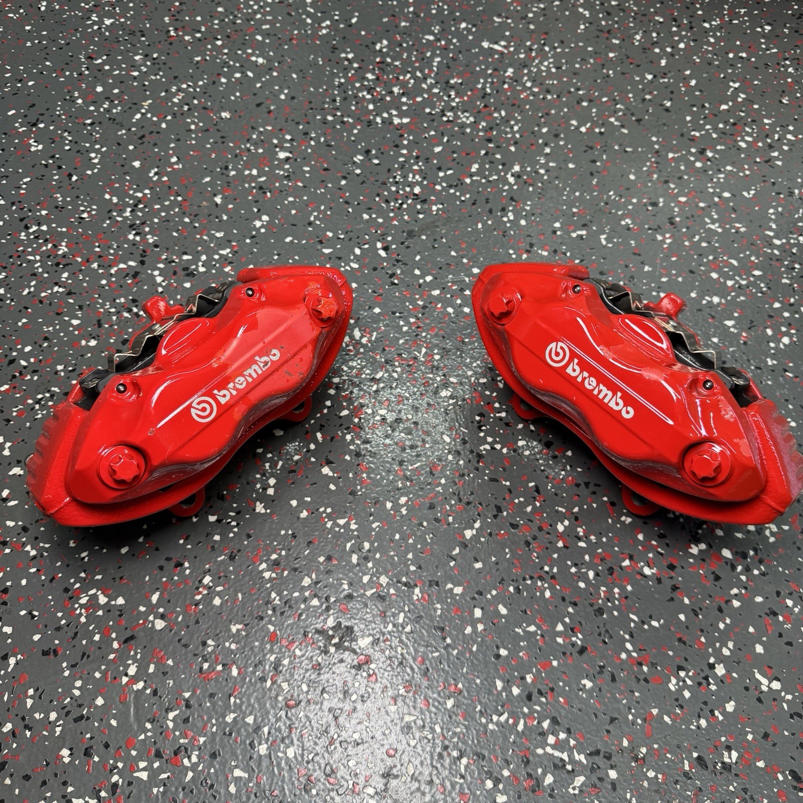 06-20 Dodge Charger SRT8 Brembo Front Left & Right 4p Brake Calipers Challenger