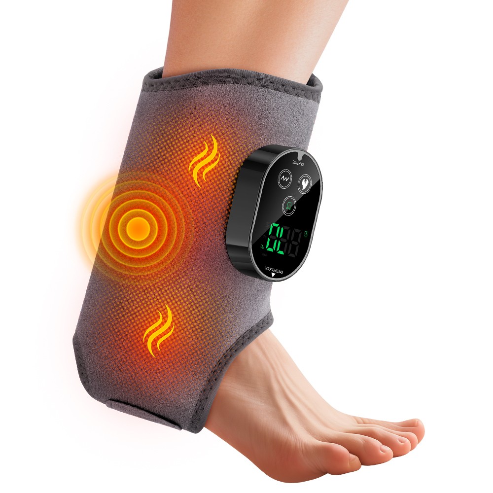 Cordless Foot & Ankle Massager with Heat and Vibration