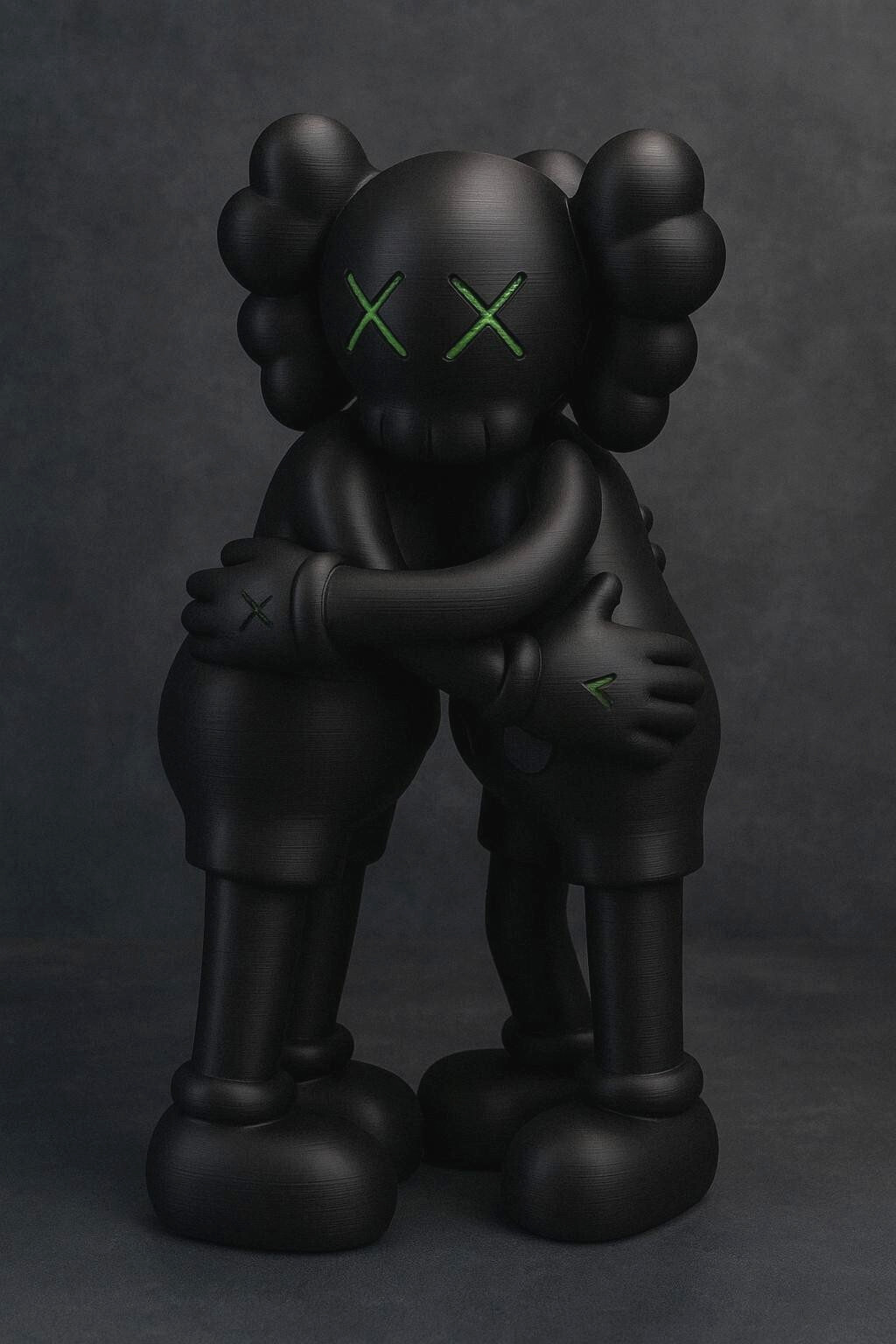 Kaws Together vinyl figure black