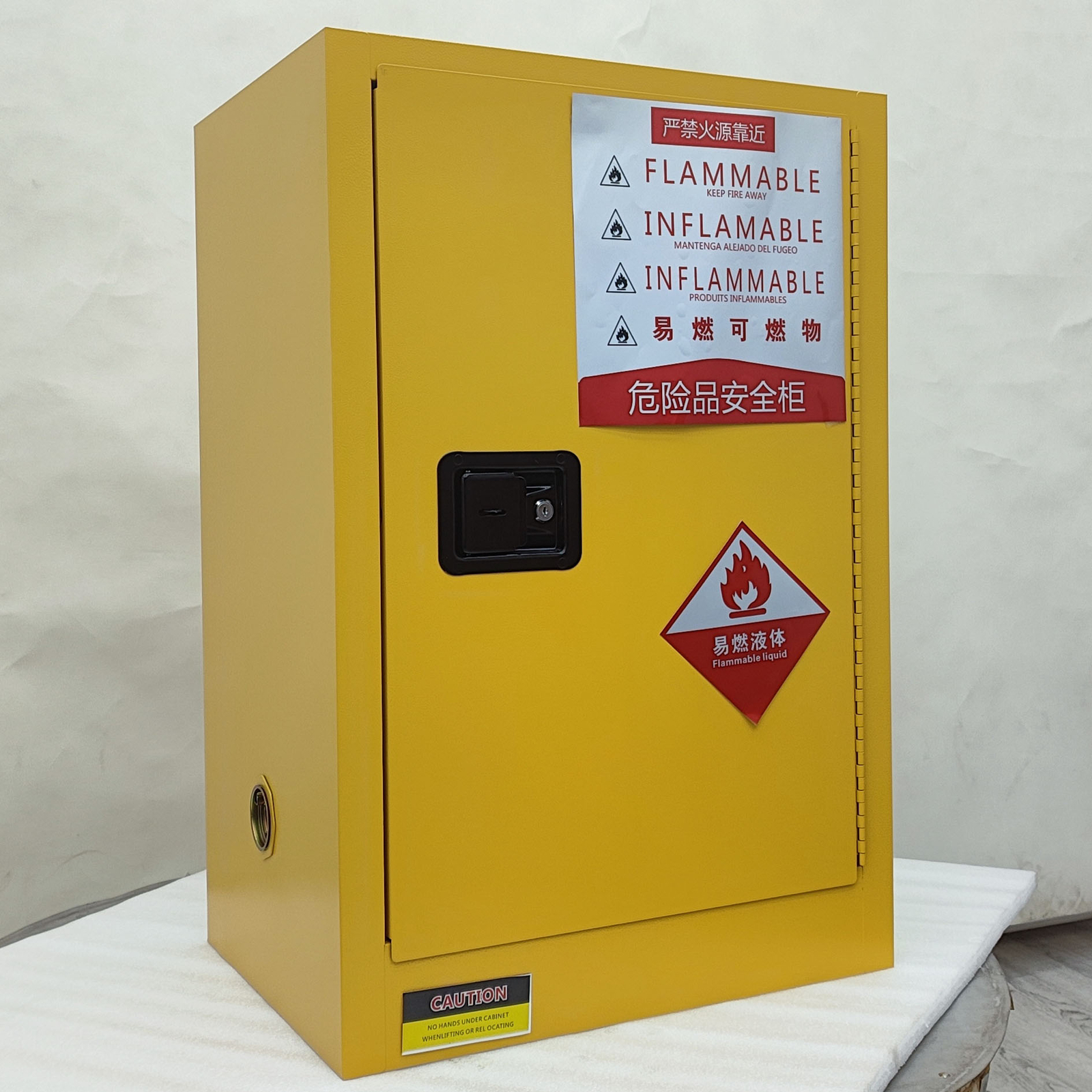 40 Gallon Fireproof Safety Storage Welded Cabinet for Flammable Liquid Free ship