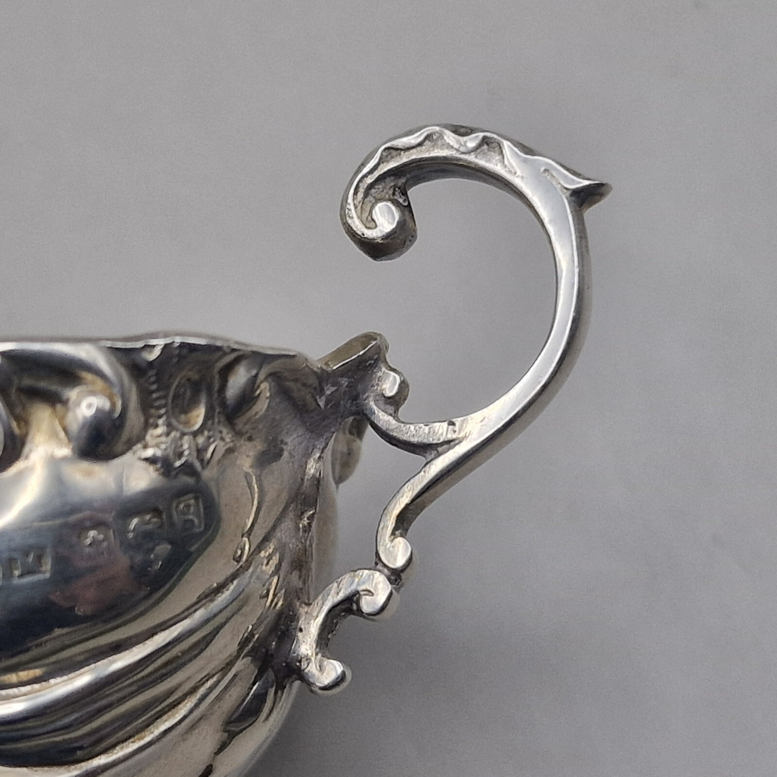 Antique Sterling Silver Salt Cellar by Henry Matthews 1906