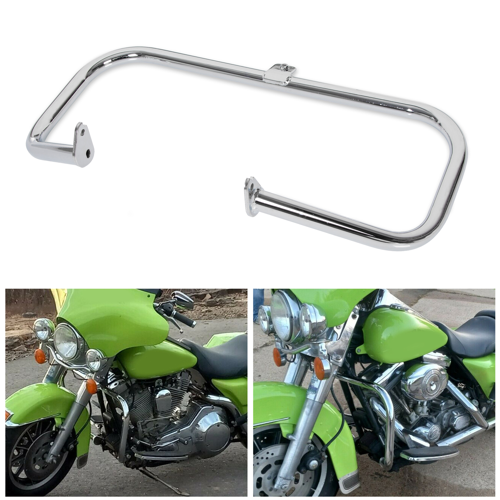 Engine Guard Highway Crash Bar For Harley Touring Road King Electra Glide 97-08