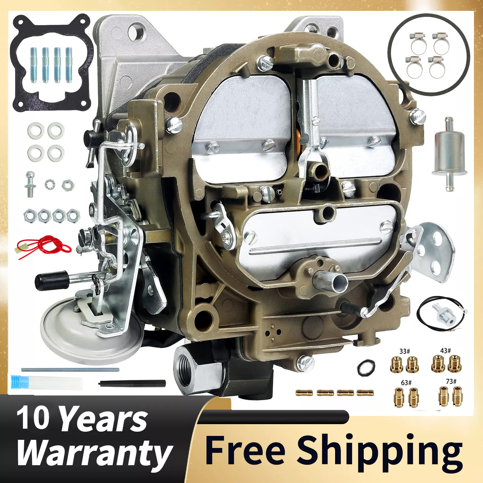 Rochester Quadrajet Carburetor For Chevy GMC 327 350 396 427 454 750CFM 4 Barrel