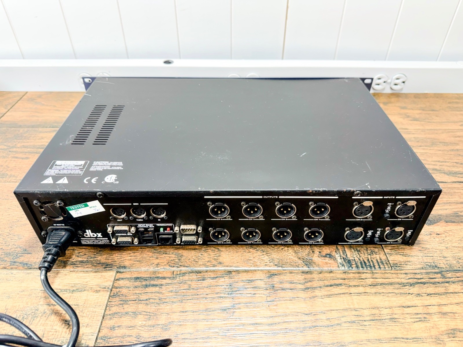 DBX Drive Rack 480 Equalization and Loudspeaker Management System G1130
