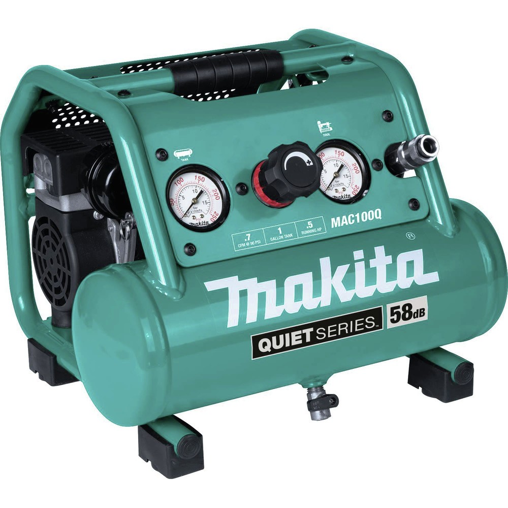 Makita MAC100Q-R Quiet Series 1/2 HP 1 gal. Air Compressor Certified Refurbished