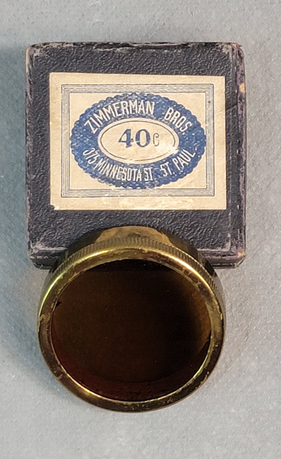 Vintage Premo Ray Screen optical lens by Zimmerman Brothers