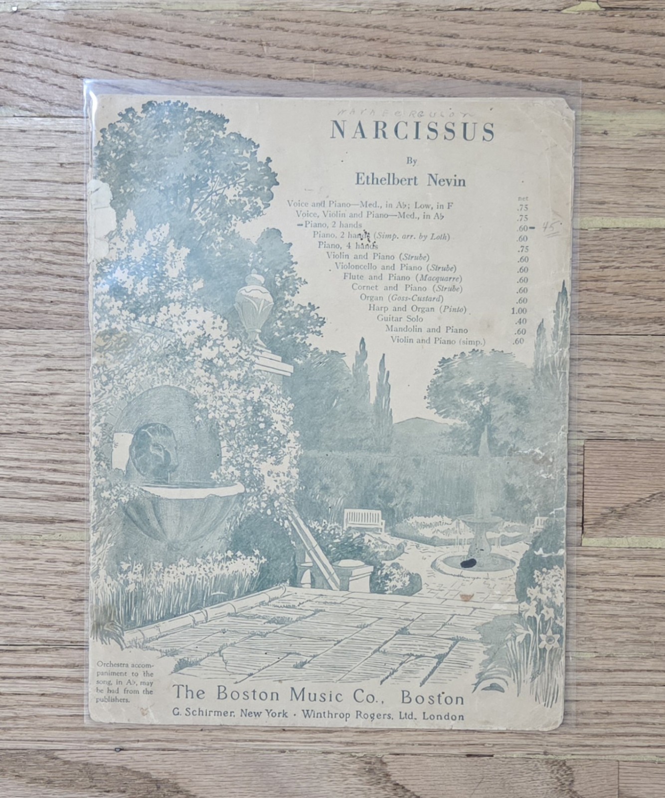 (8) Vintage Music Sheets Lot