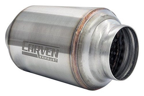 Carven Exhaust R-Series 3" Performance Muffler-Free Shipping!