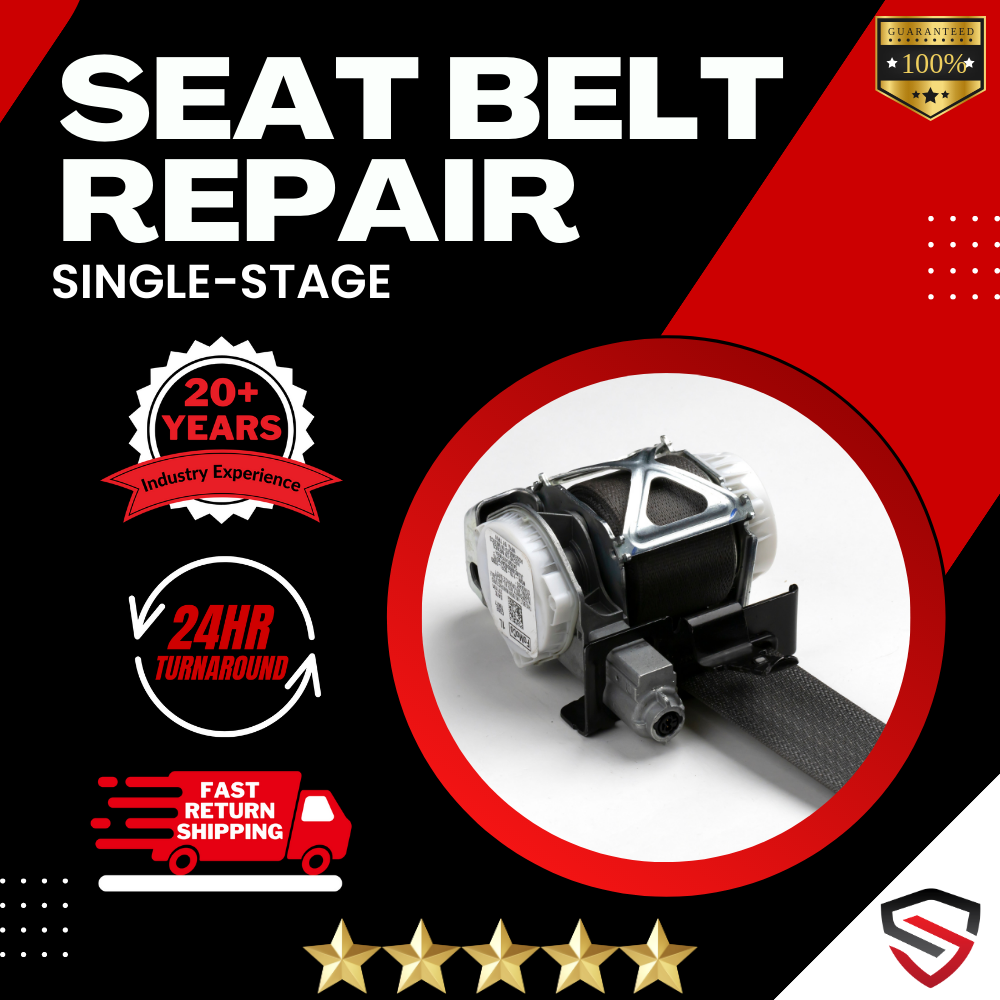 SEAT BELT REPAIR SERVICE SINGLE STAGE - FOR ALL MAKES & MODELS - ⭐⭐⭐⭐⭐ 24HRS!